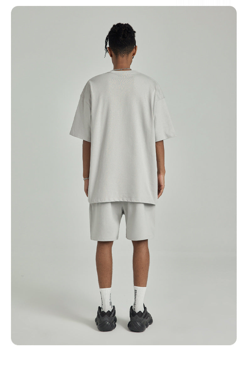 Crew neck loose T-shirt