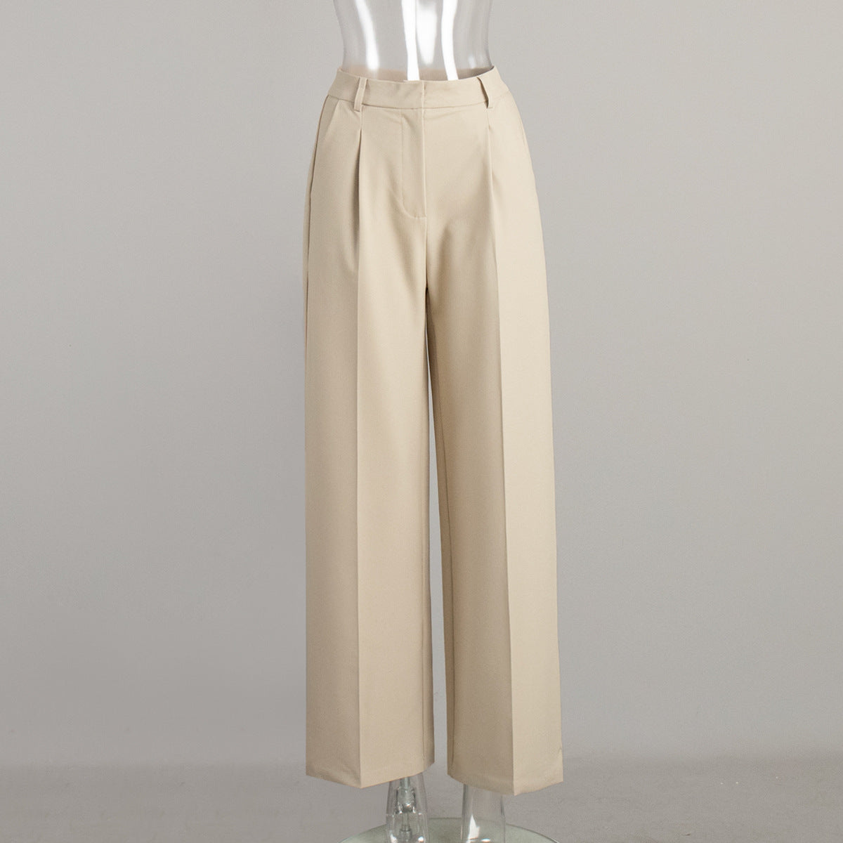 Loose straight trousers suit pants