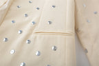 Rivet embellished blazer