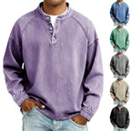 Shirt Solid Color Long Sleeve Shirt
