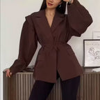 Lace-up suit