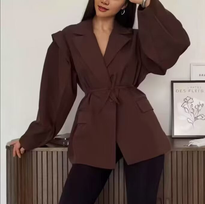 Lace-up suit