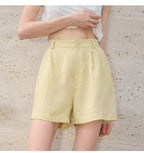 Loose straight three-point pants
