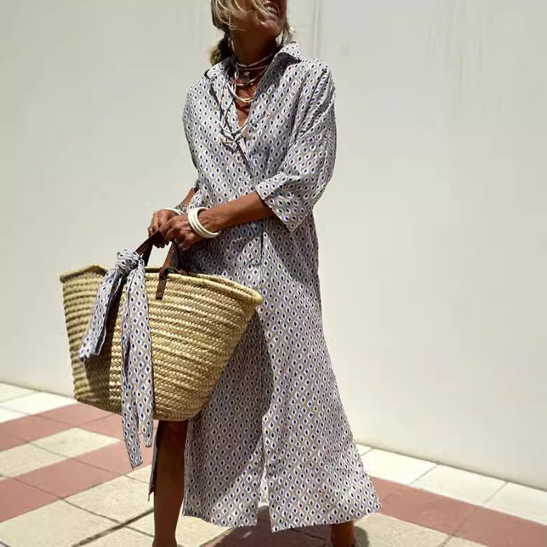 Split shirt split dress