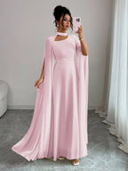 Strappy Cloak Back Chain Slim Fit onesie