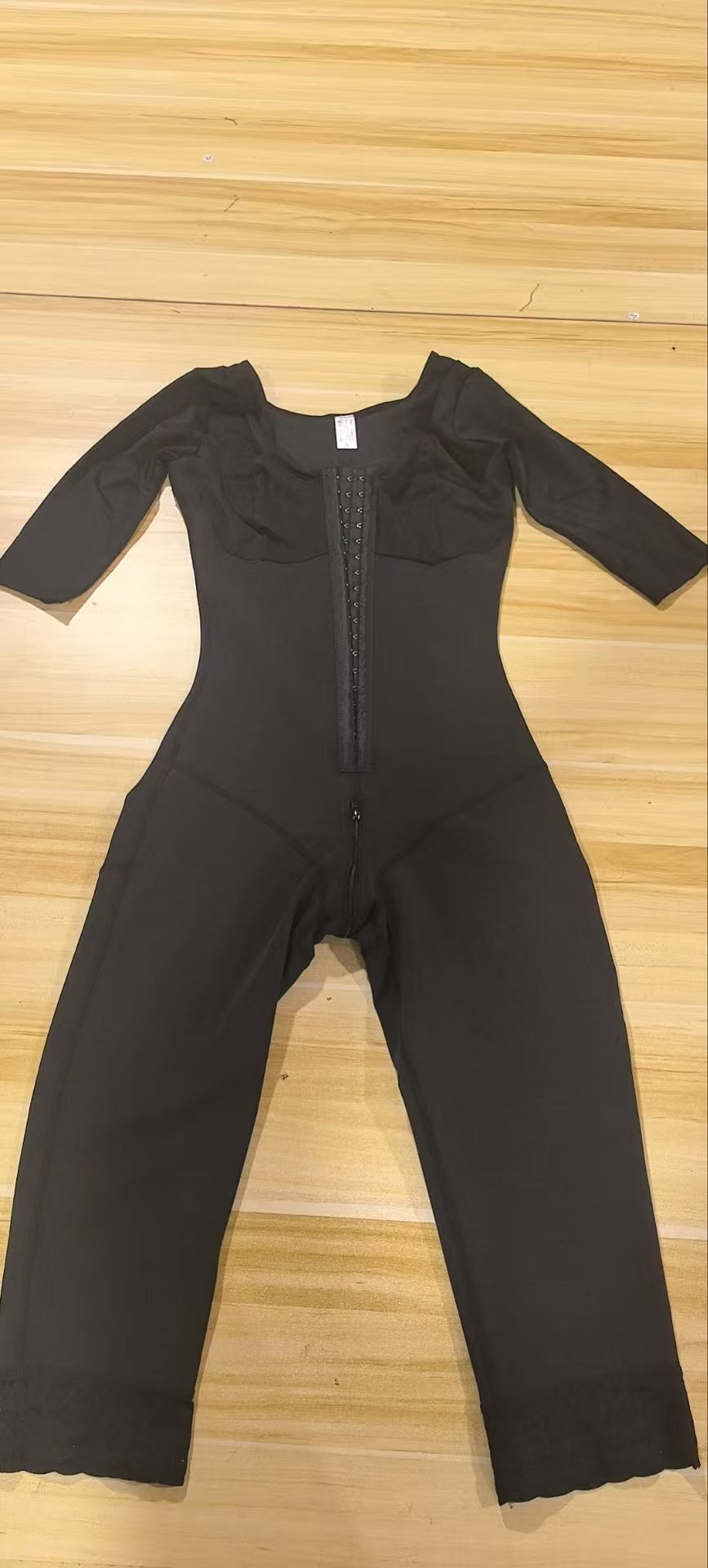 Double-layer fabric strengthens abdomen and hips, corset woman