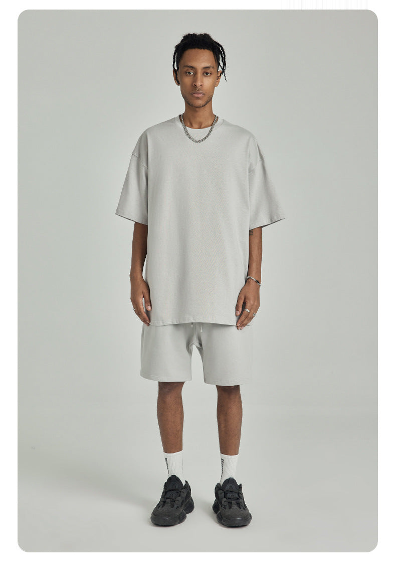 Crew neck loose T-shirt