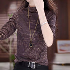 Bottom shirt double-sided velvet thermal top