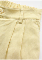 Loose straight three-point pants