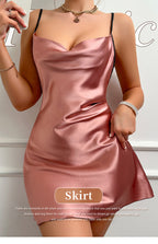 Halter suspender thin dress