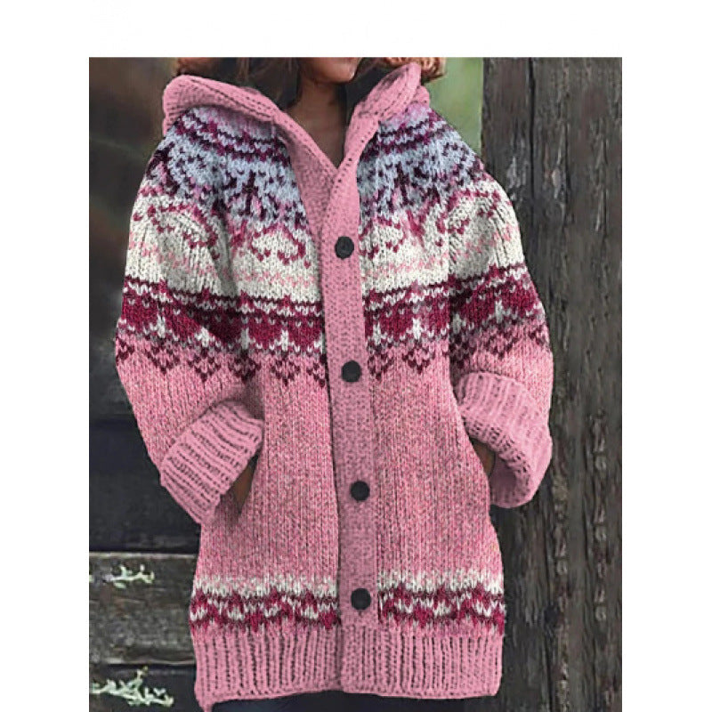 Halloween Animal 3D Printed Casual Hooded Cloak Jacket