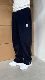 Loose solid color sports suit