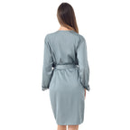 Silk suspender shorts nightgown V-collar loungewear