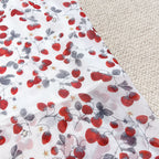 Strawberry retro French silk suspender long dress double-layer mulberry silk dress