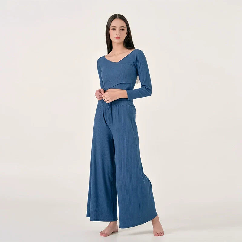 Relaxed-Easy Yoga Top Set
