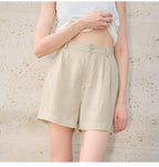 Loose straight three-point pants