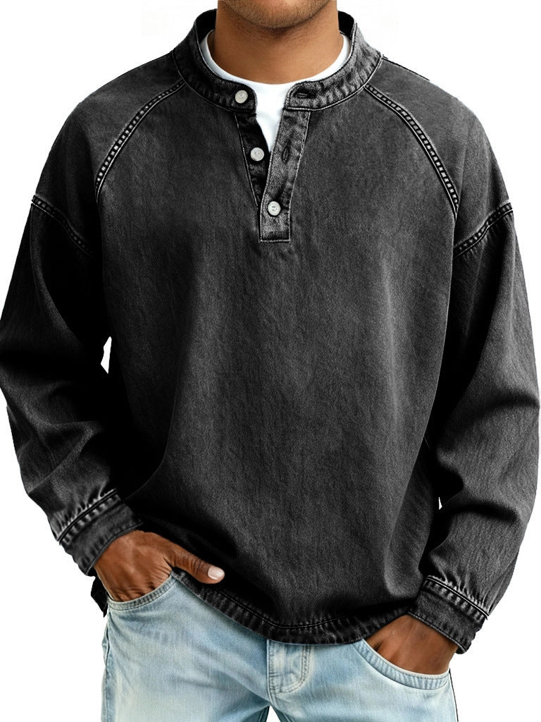 Shirt Solid Color Long Sleeve Shirt