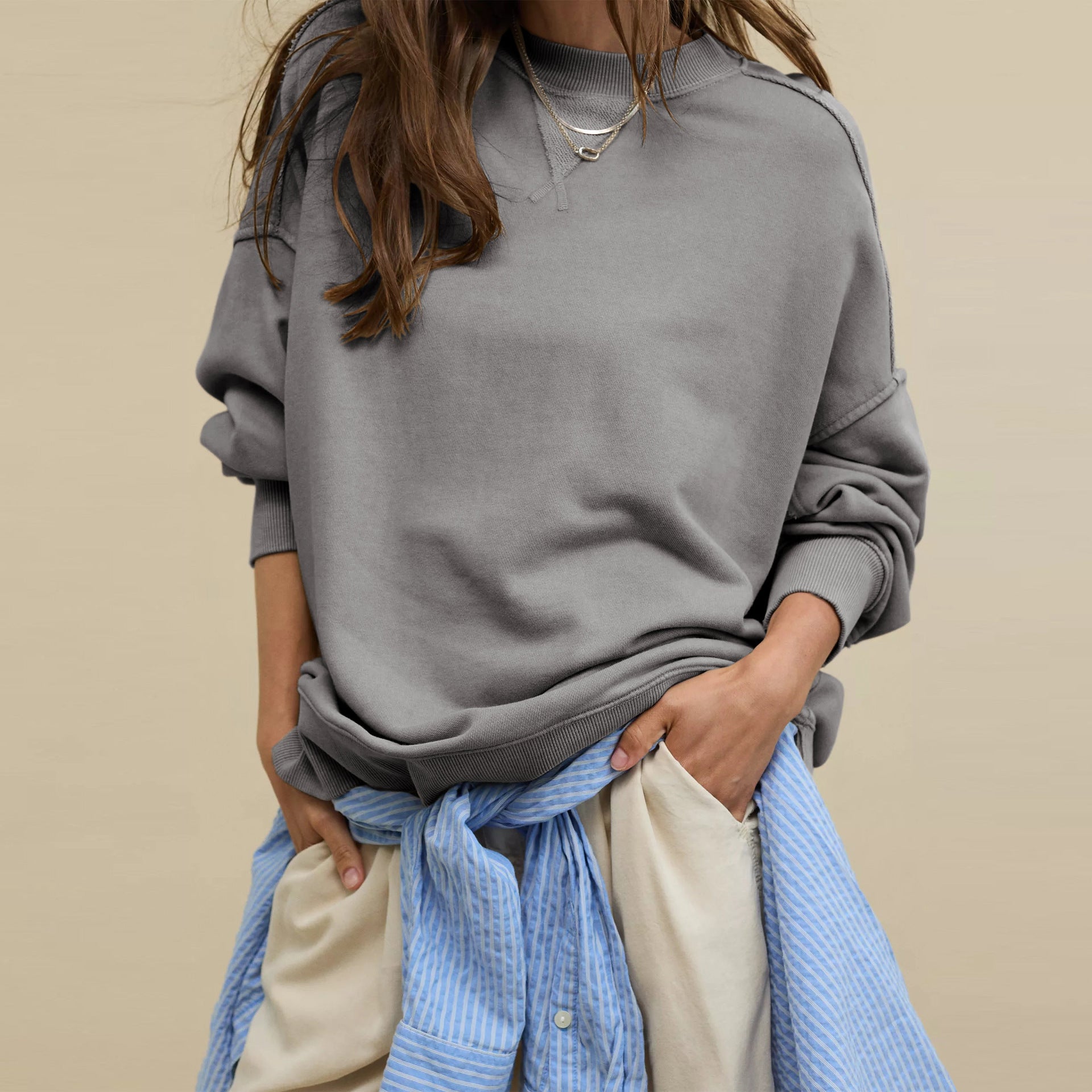 Loose casual sweater