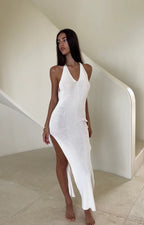 Suspender skirt beautiful back long skirt