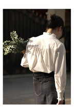 White Shirt Women's Long Sleeve Bottom Shirt