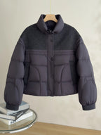Cashmere stand-up collar winter coat
