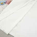Light and comfortable pure cotton white nightgown