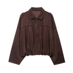 Suede Loose Jacket