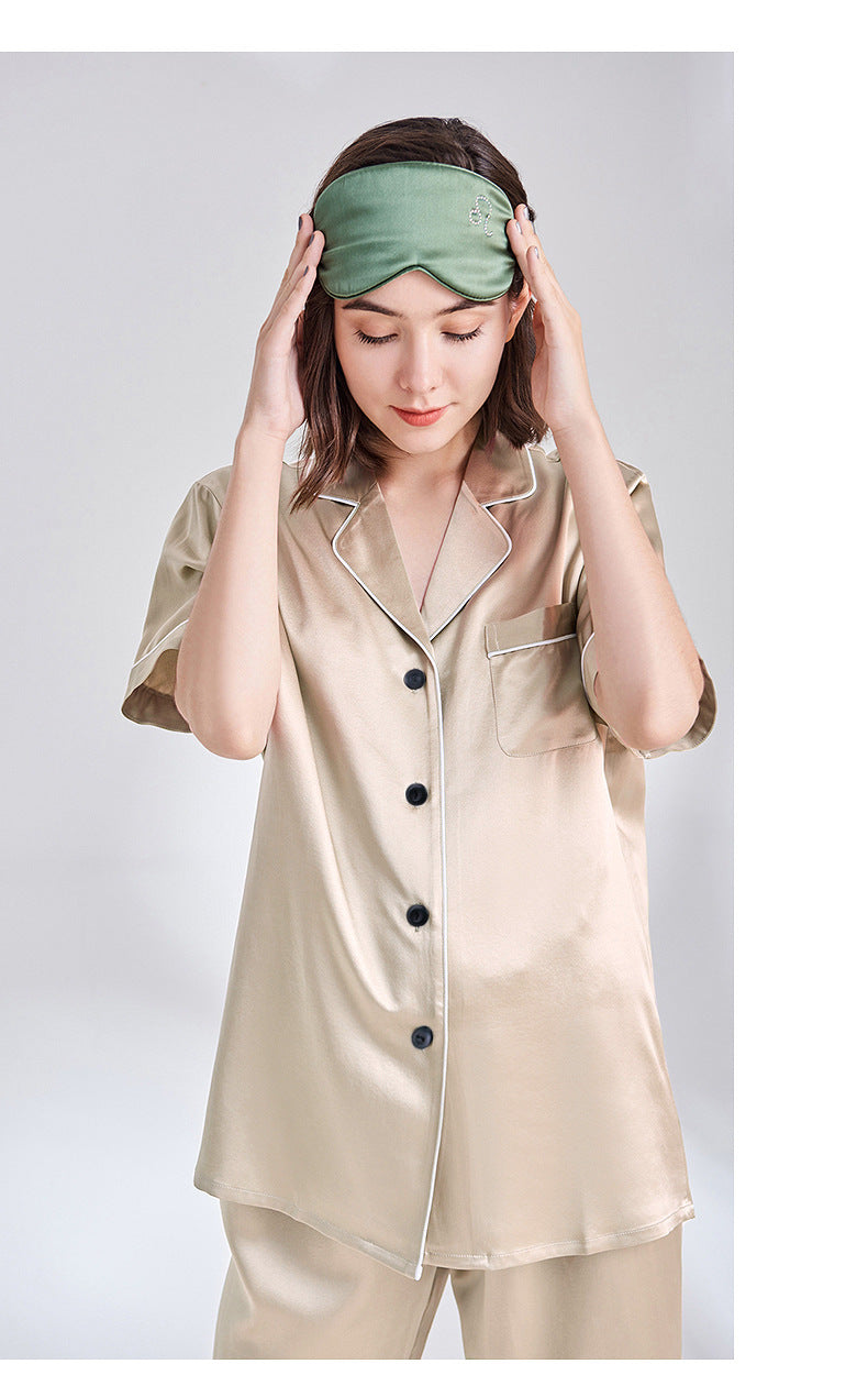 Silk pajamas