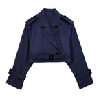 Long Sleeve Rough Windbreaker Jacket
