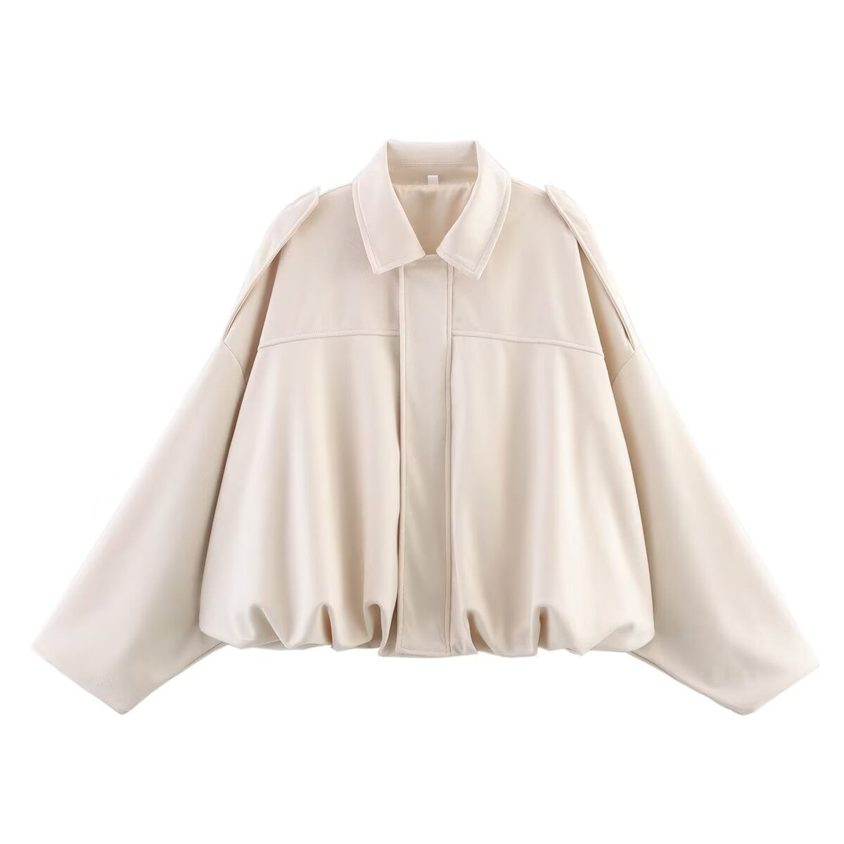 Suede Zip Casual Jacket Top