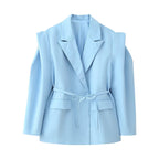 Lace-up suit