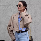 Long Sleeve Rough Windbreaker Jacket