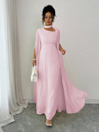 Strappy Cloak Back Chain Slim Fit onesie