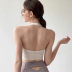 Sports Underwear Women with Chest Pads - Vest, Bra