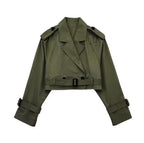Long Sleeve Rough Windbreaker Jacket