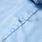 Simulation silk loose long-sleeved nightgown trousers pajama set