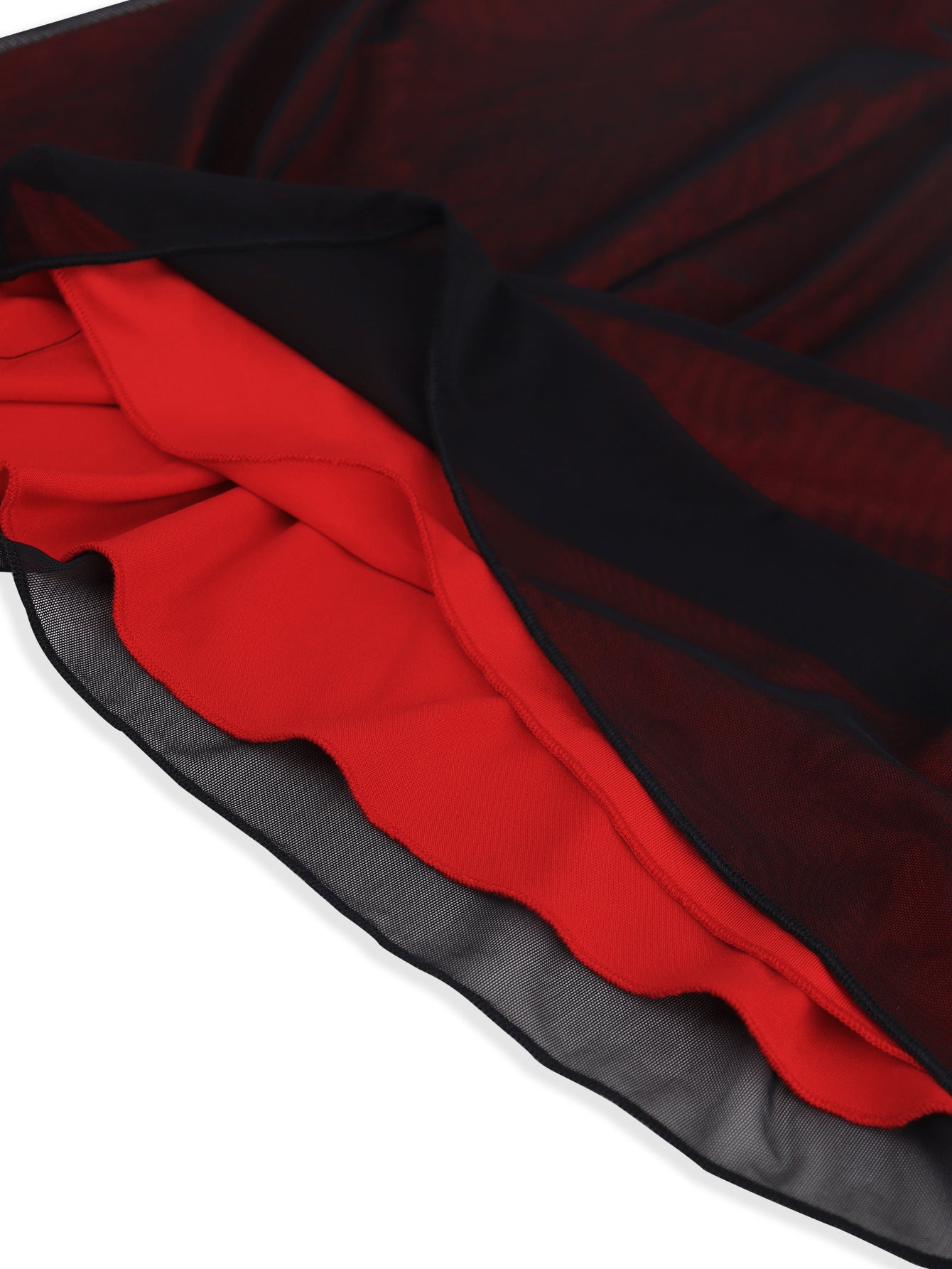 Sexy satin solid color dress