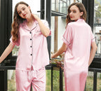 Silk pajamas