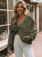 Personalized trendy jumper washed sweater