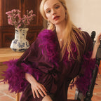 Feather nightgown