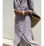 Split shirt split dress