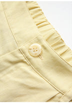 Loose straight three-point pants