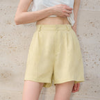 Loose straight three-point pants