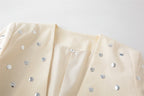 Rivet embellished blazer