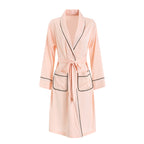 Deep v silk pajamas