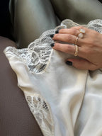 Lace sling vest top