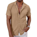 Knitted Hollow Casual Shirt