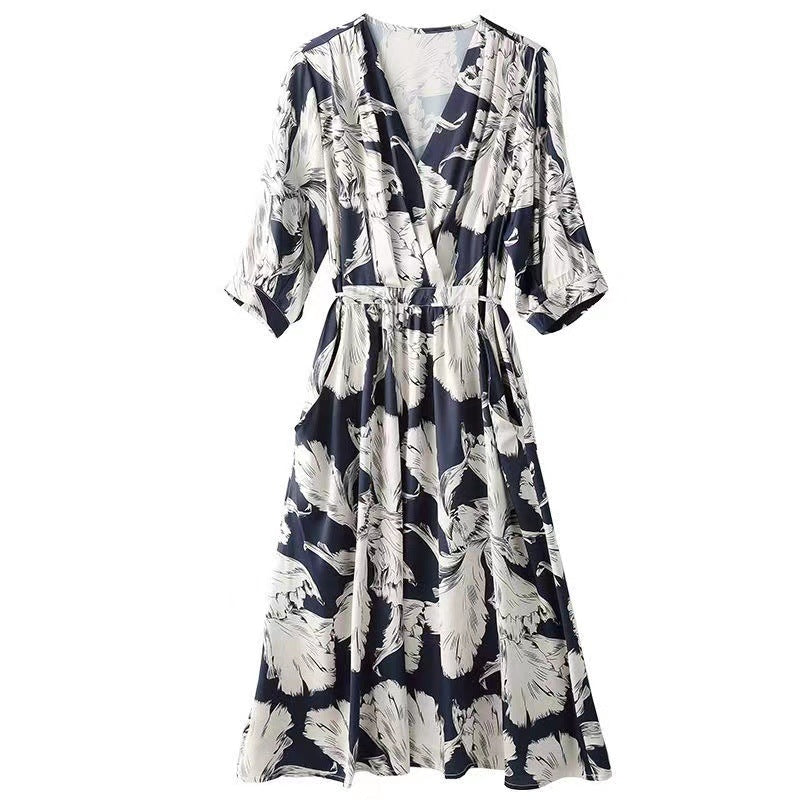 Mulberry silk dress