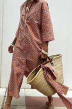 Split shirt split dress
