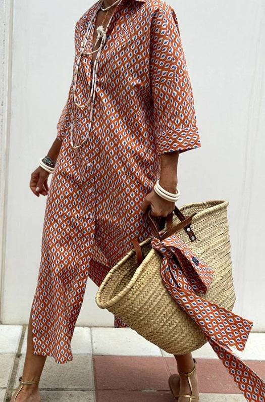 Split shirt split dress